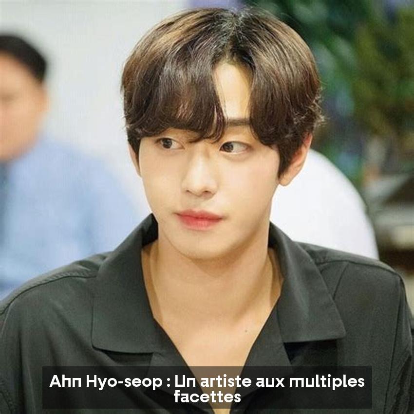 Ahn Hyo-seop : Un artiste aux multiples facettes