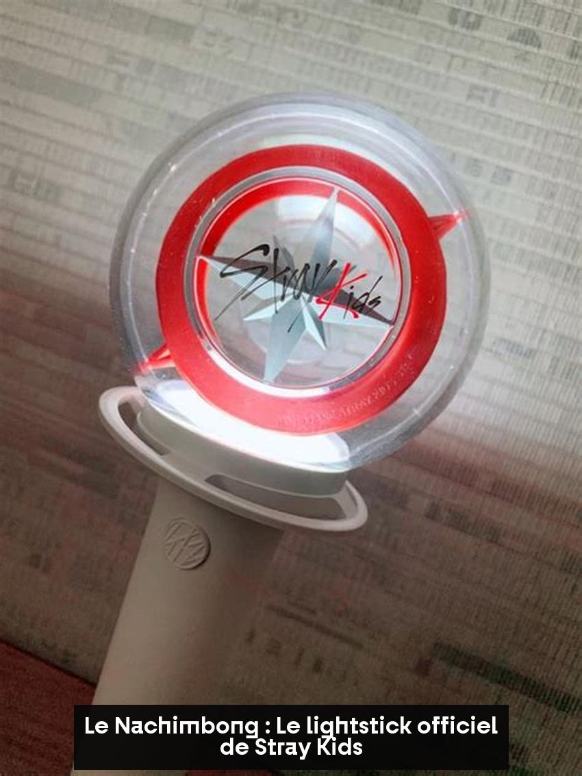 Le Nachimbong : Le lightstick officiel de Stray Kids