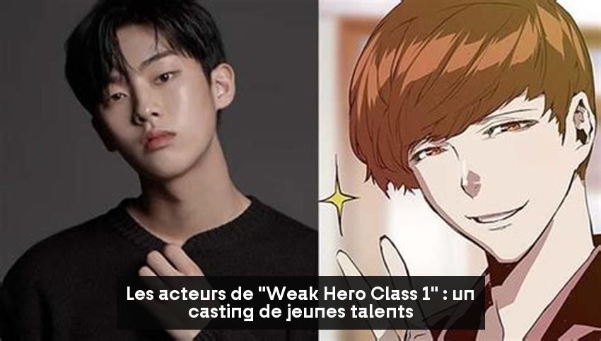 Les acteurs de "Weak Hero Class 1" : un casting de jeunes talents