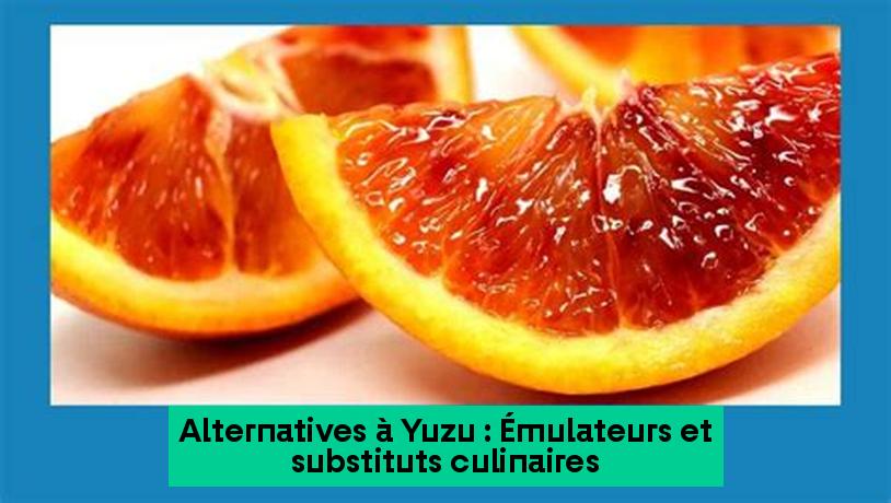 Alternatives à Yuzu : Émulateurs et substituts culinaires