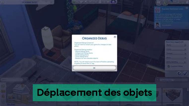 Déplacement des objets