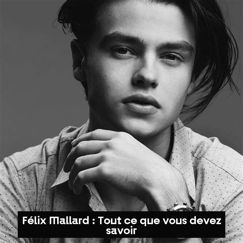 Félix Mallard : Tout ce que vous devez savoir