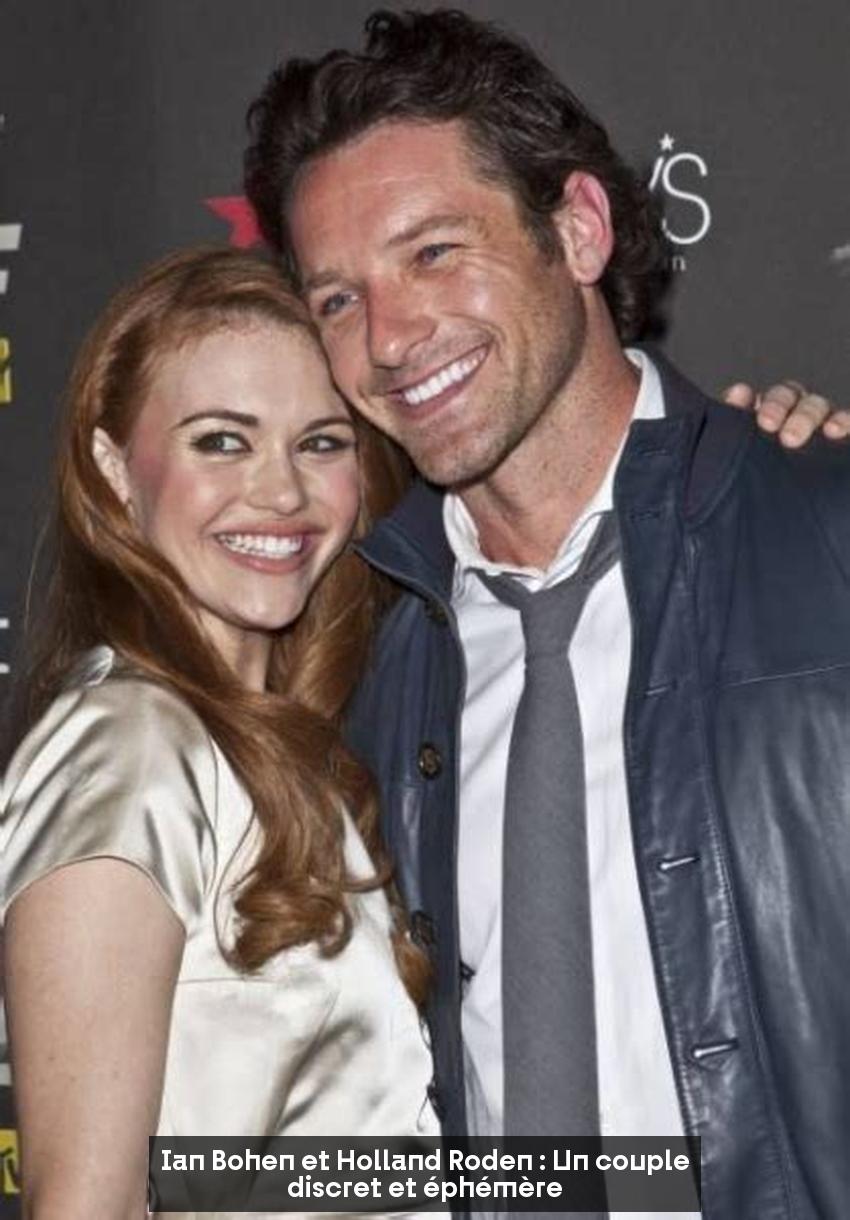 Ian Bohen et Holland Roden : Un couple discret et éphémère