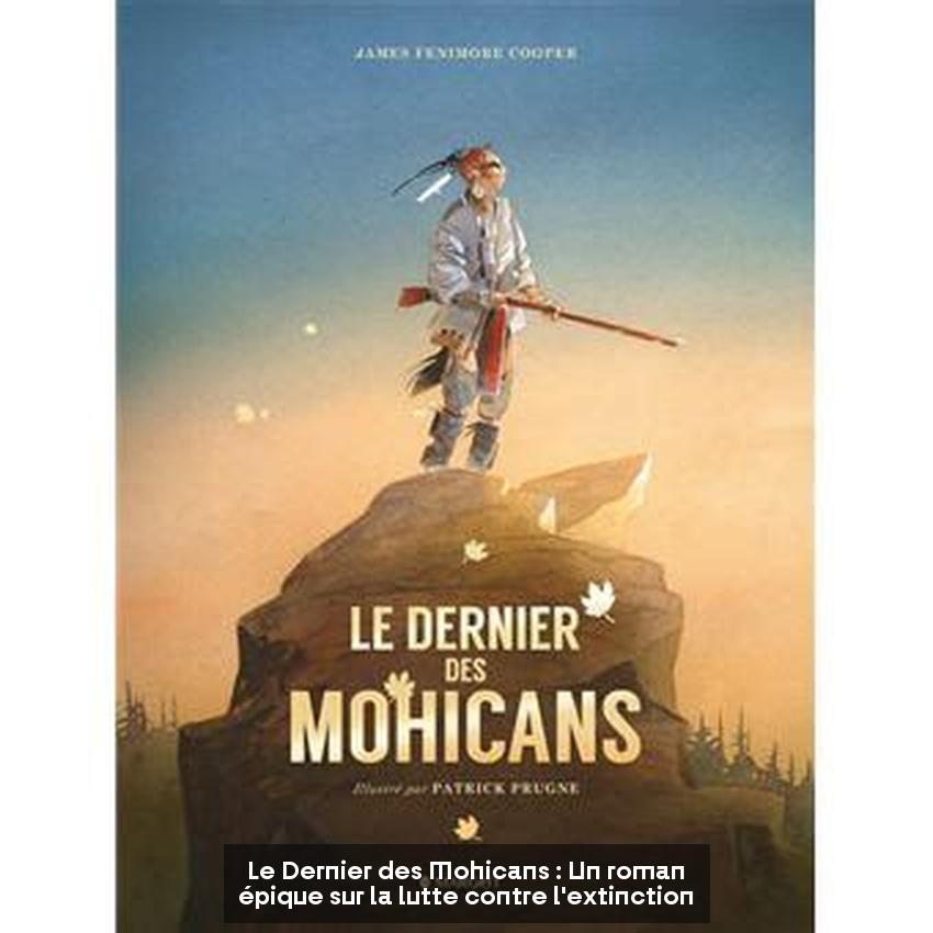 Le Dernier des Mohicans : Un roman épique sur la lutte contre l'extinction