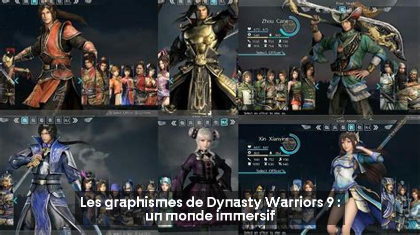 Les graphismes de Dynasty Warriors 9 : un monde immersif