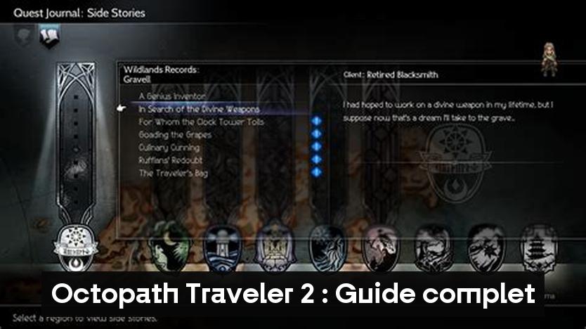 Octopath Traveler 2 : Guide complet