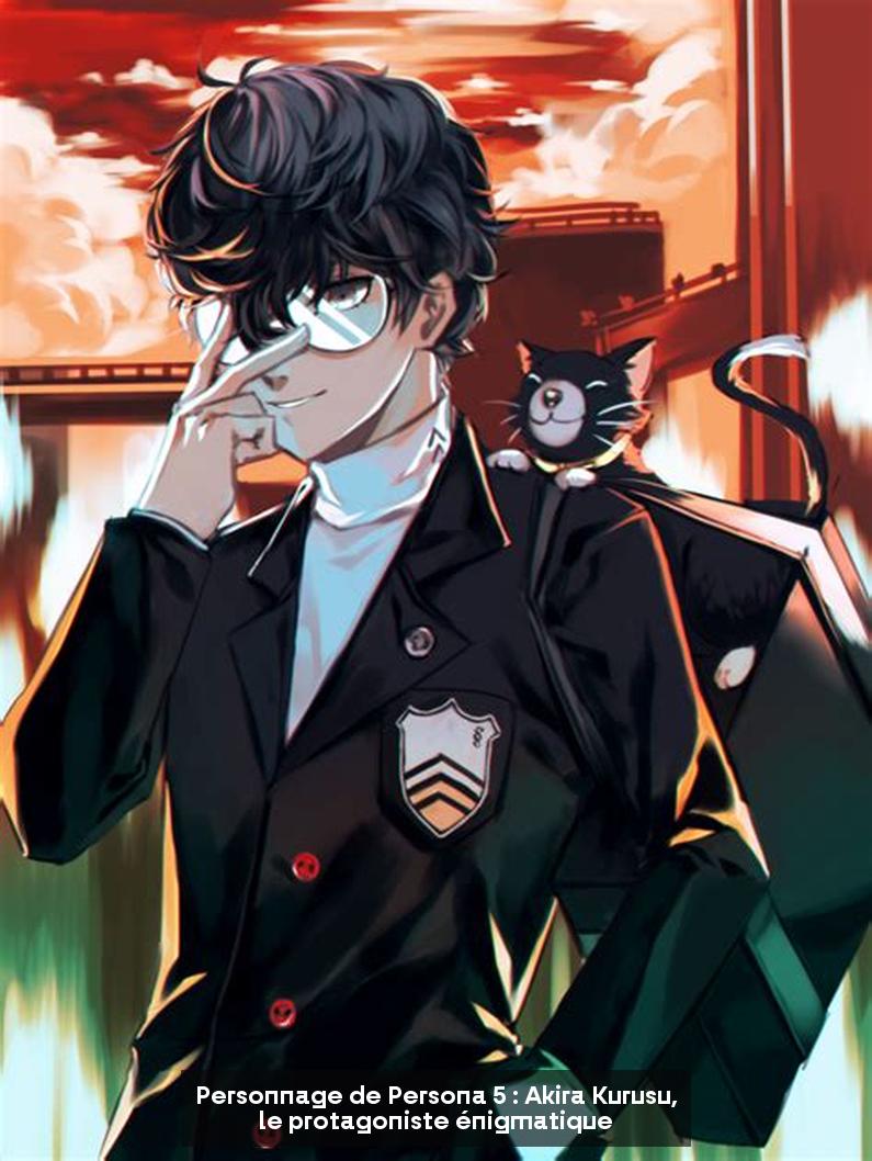 Personnage de Persona 5 : Akira Kurusu, le protagoniste énigmatique