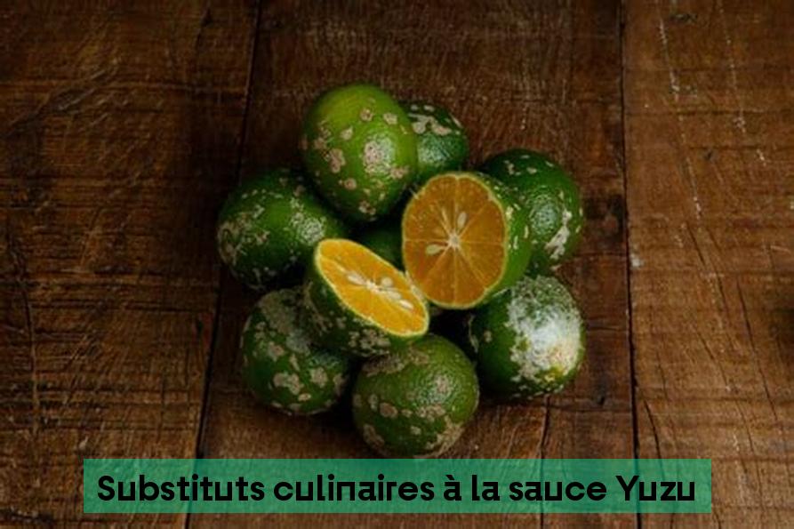 Substituts culinaires à la sauce Yuzu